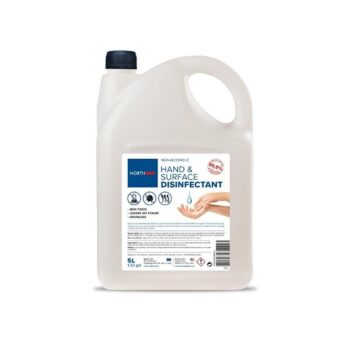 Disinfectant: Alcohol-free & odorless for hands and surfaces 5l