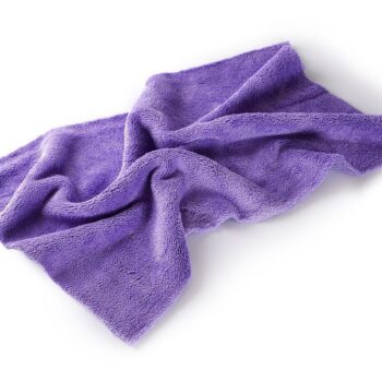 Microfiber cloth- Large soft- 600gsm purple 5pcs